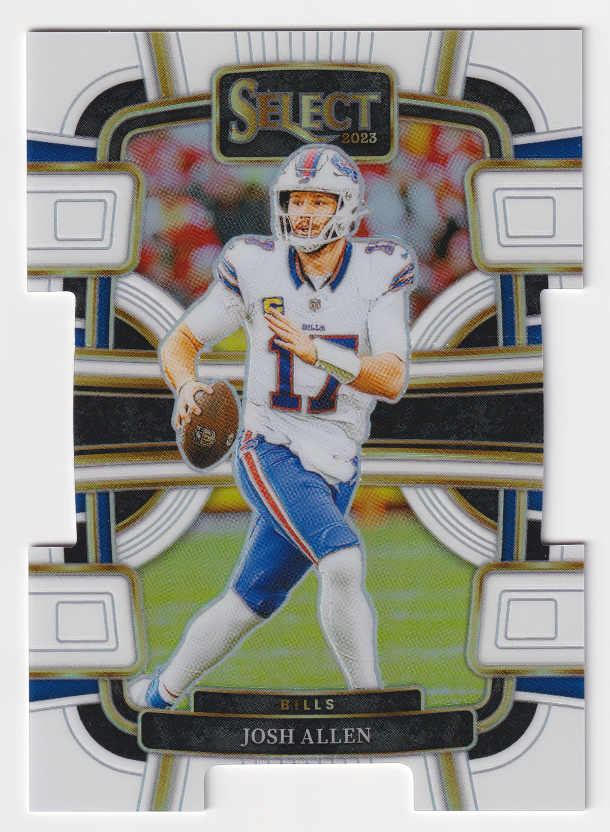 2023 Panini Select #13 Josh Allen White Prizms Die Cuts #/199