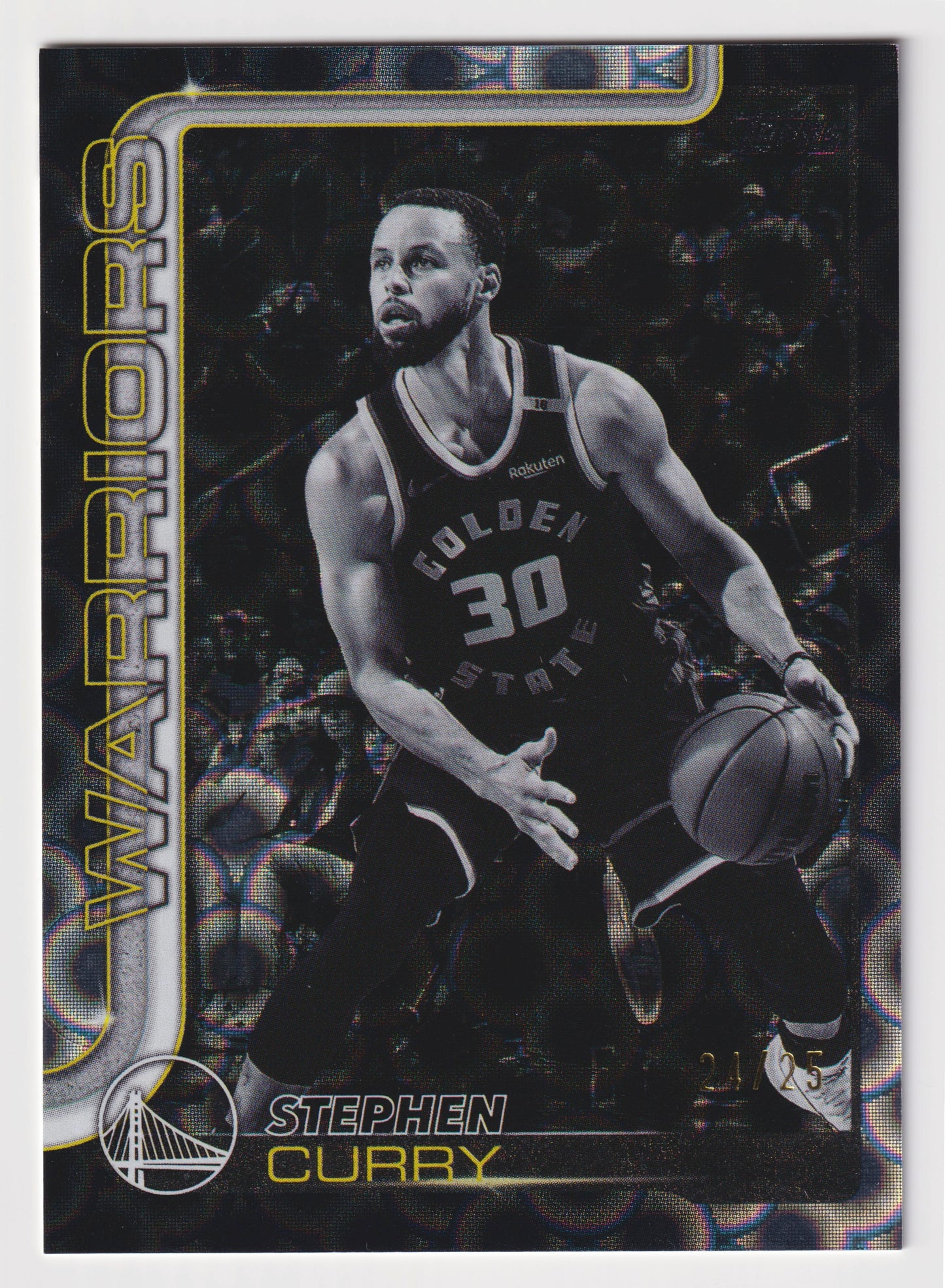 2025-26 Topps #135 Stephen Curry Cart Load #/25