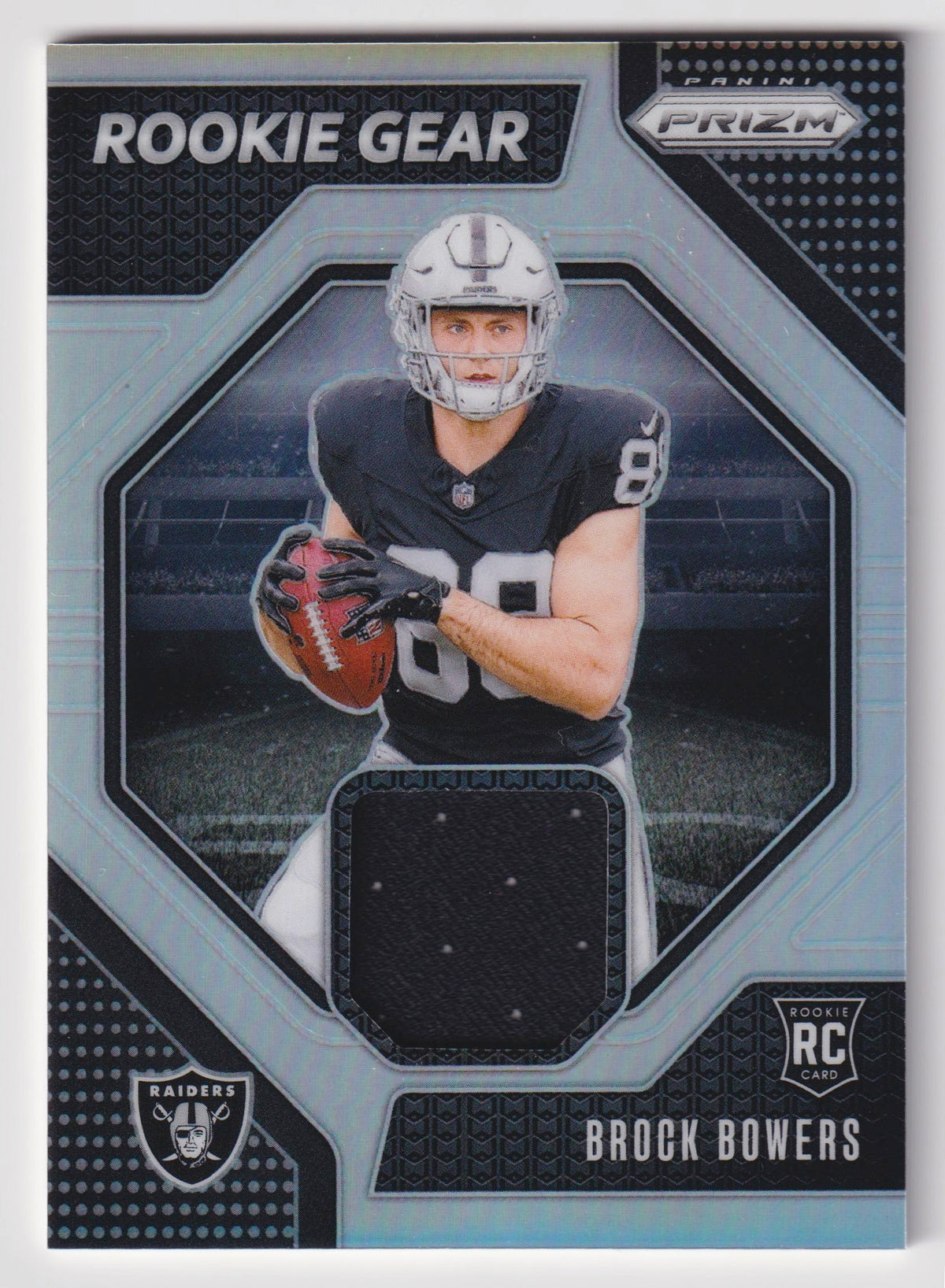2024 Panini Prizm #RG-BBS Brock Bowers Rookie Gear
