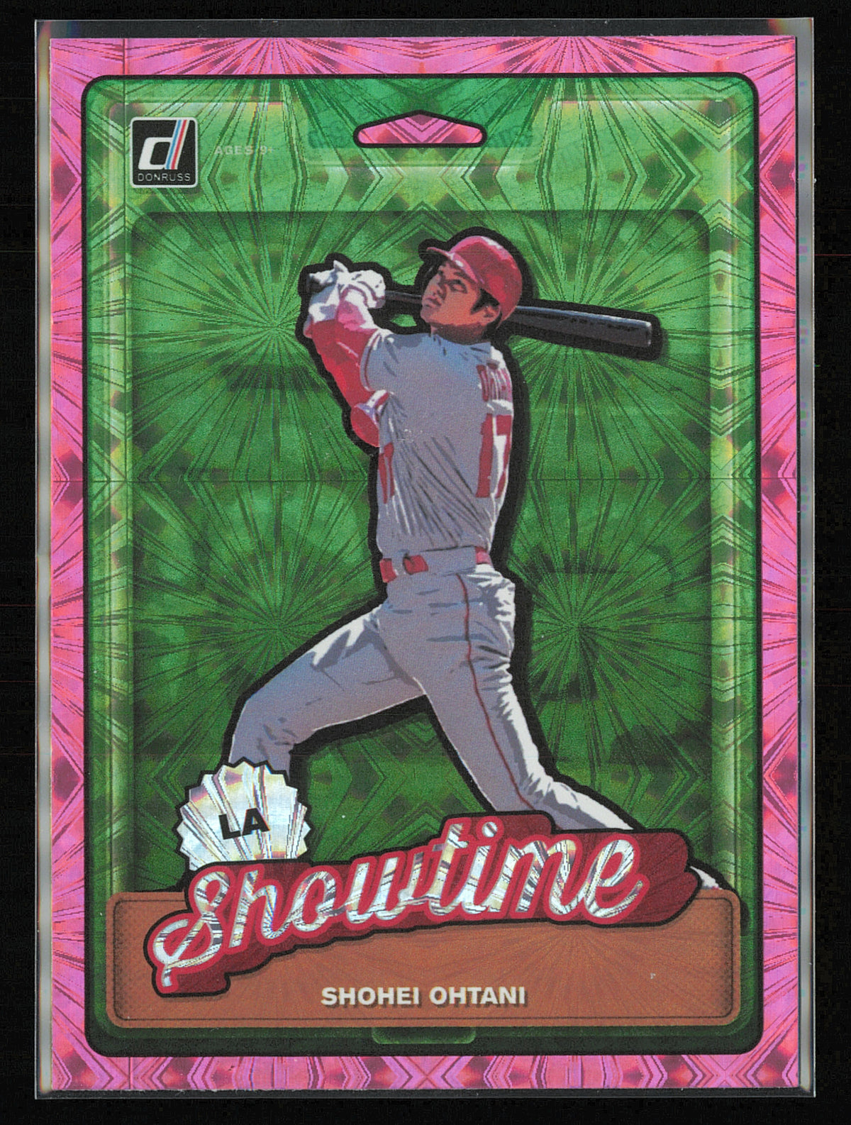 2019 Donruss #N6 Shohei Ohtani Nicknames Pink Fireworks