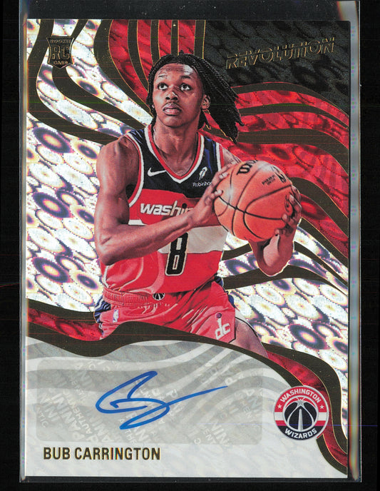 2024-25 Panini Revolution #RS-UBC Bub Carrington Revolution Signatures
