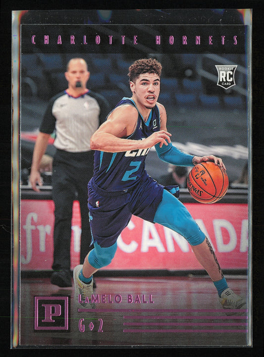 2020-21 Panini Chronicles #102 LaMelo Ball Pink