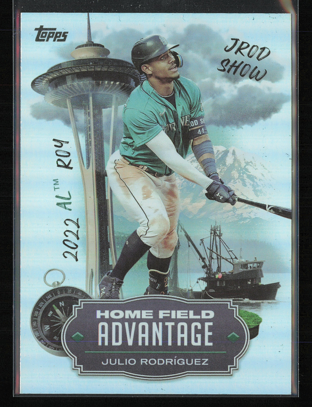 2023 Topps #HA-11 Julio Rodriguez Home Field Advantage