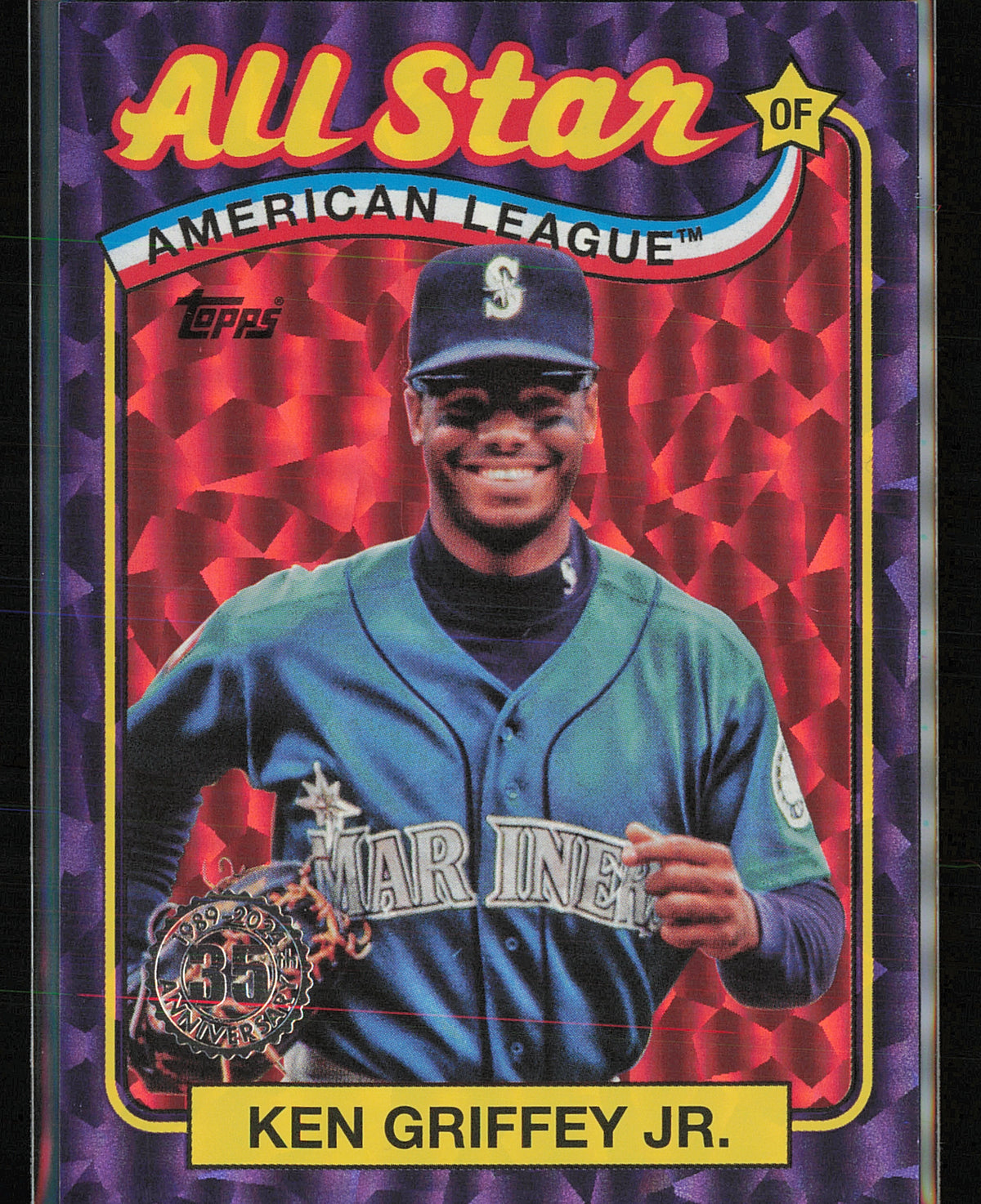 2024 Topps Series 2 - 1989 Topps Baseball All-Stars Ken Griffey Jr #89ASB-16 /75