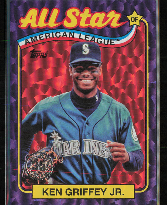 2024 Topps Series 2 - 1989 Topps Baseball All-Stars Ken Griffey Jr #89ASB-16 /75