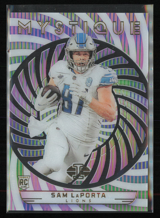 2023 Panini Illusions #31 Sam LaPorta Mystique Mosaic