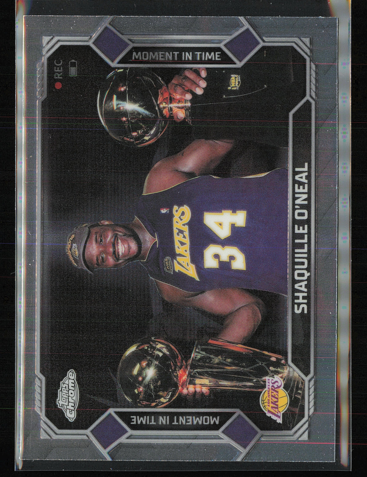 2025-26 Topps Chrome Update #MT-22 Shaquille O’Neal Moment In Time