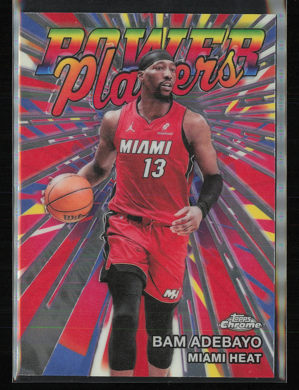 2025-26 Topps Chrome Update #PP-3 Bam Adebayo Power Players