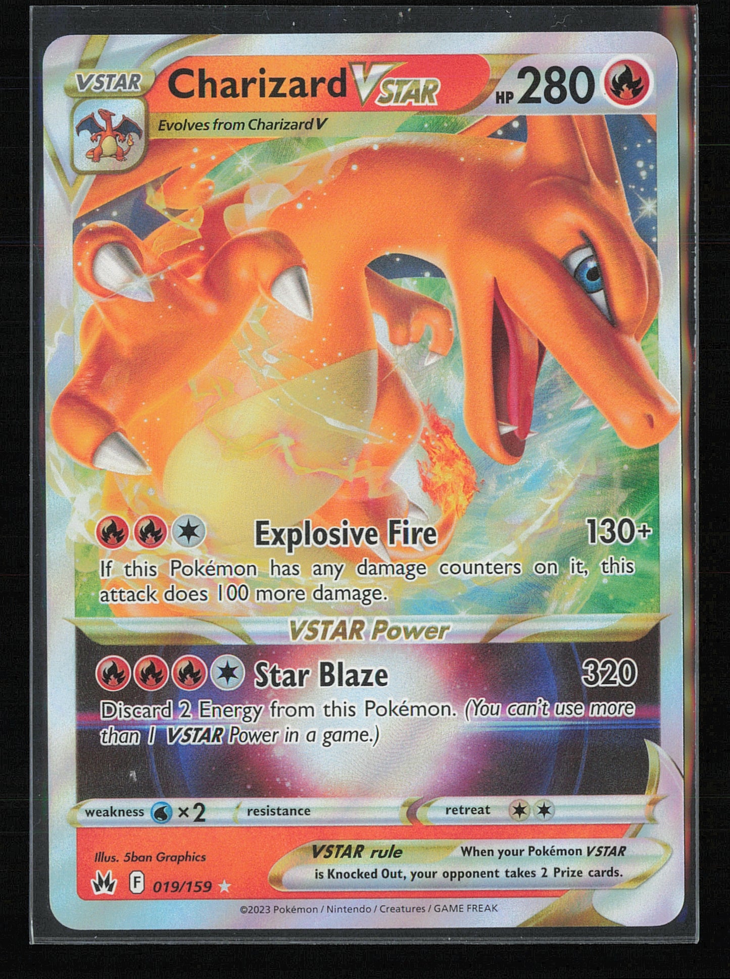 SWSH: Crown Zenith #019/159 Charizard VSTAR