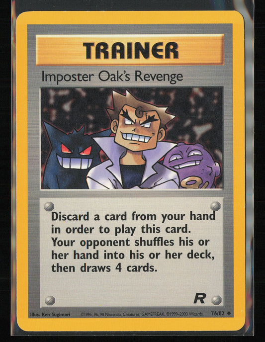 Team Rocket #76/82 Imposter Oak's Revenge