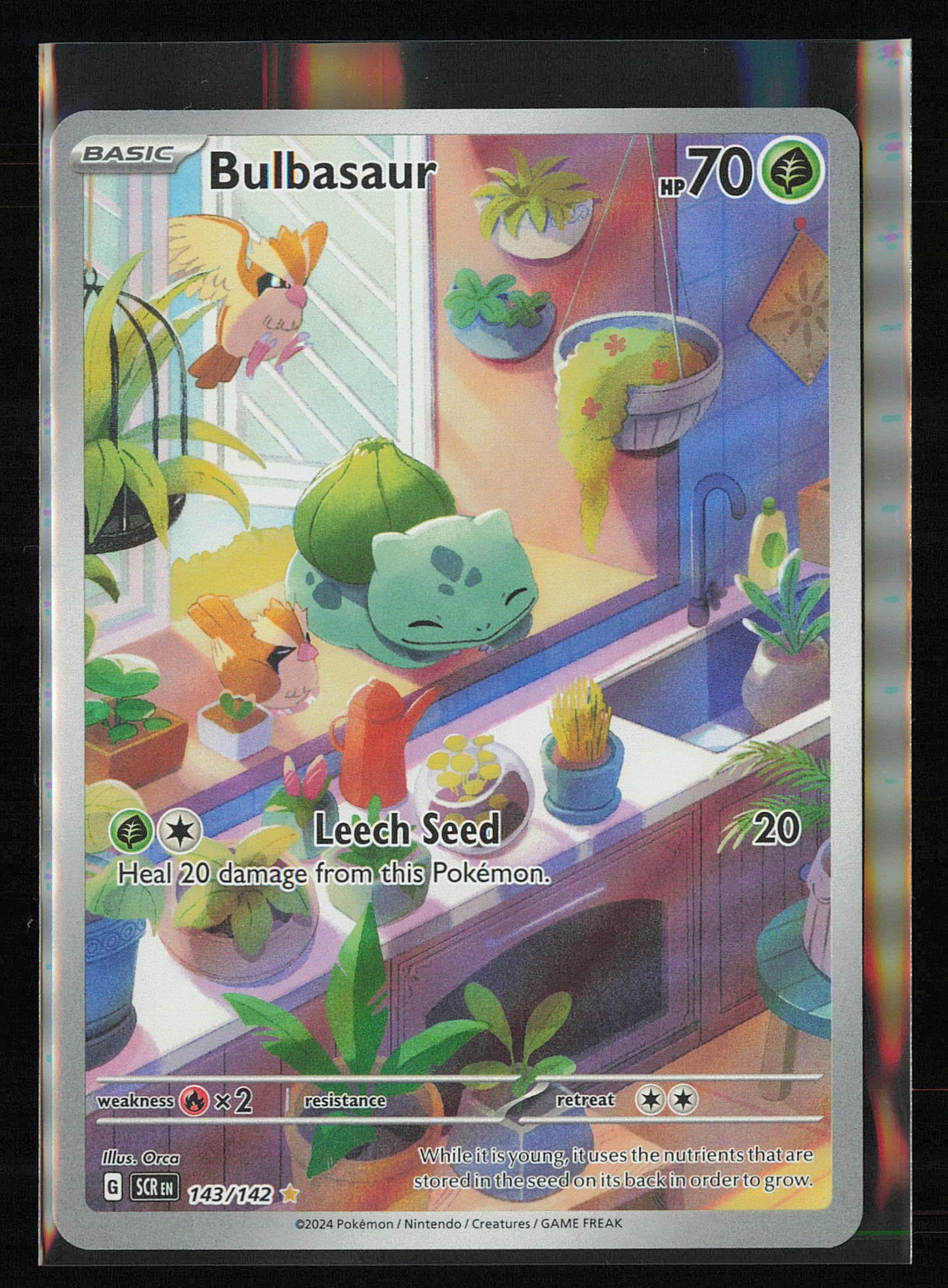 SV07: Stellar Crown #143/142 Bulbasaur