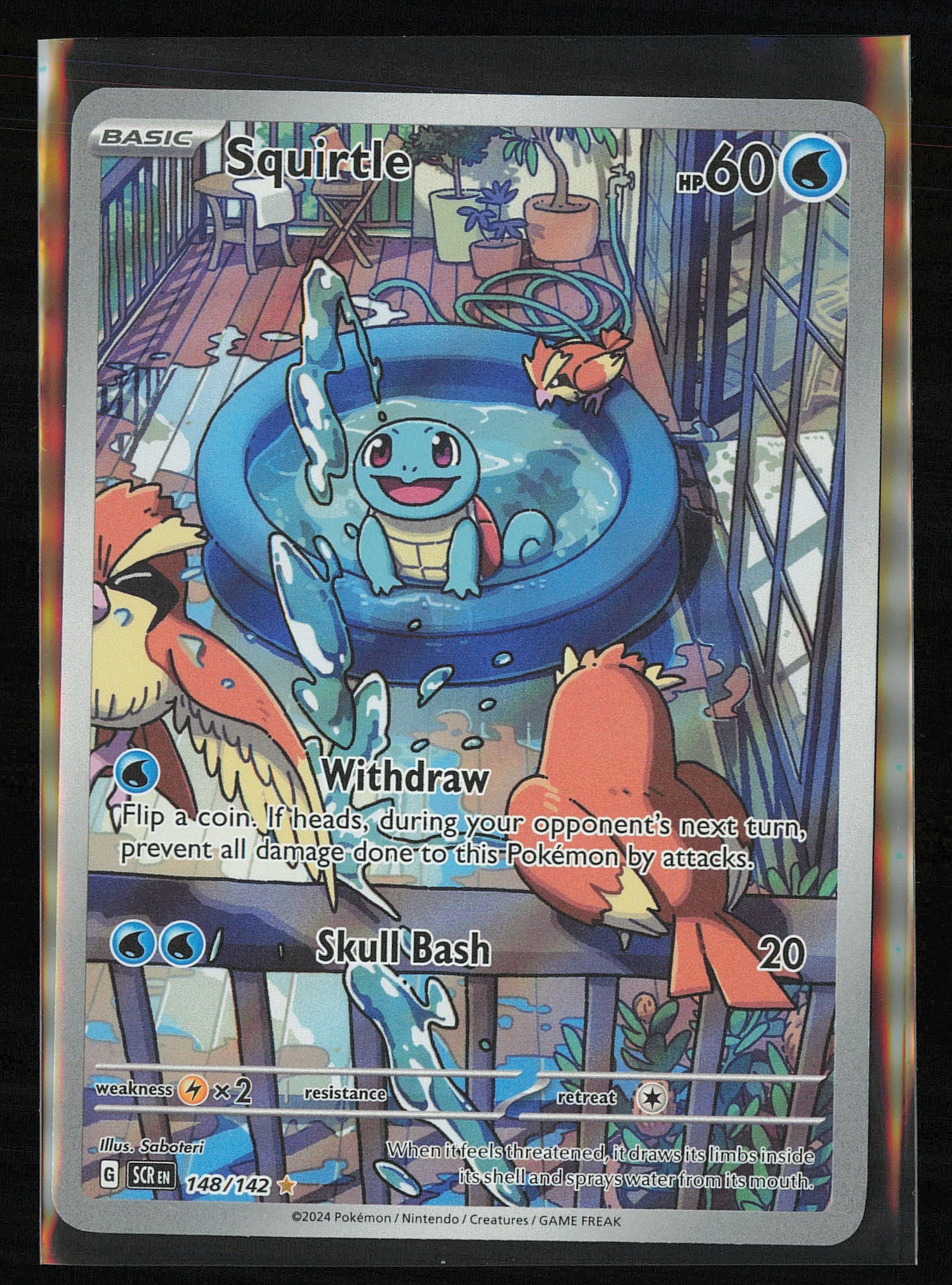 SV07: Stellar Crown #148/142 Squirtle