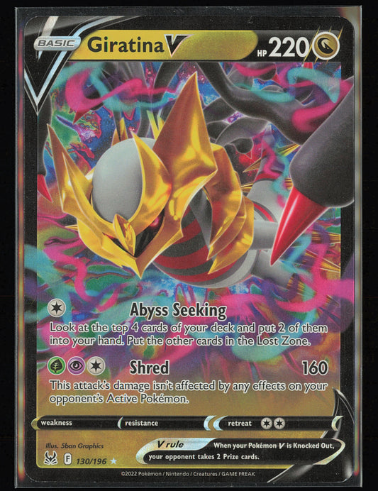 SWSH11: Lost Origin #130/196 Giratina V
