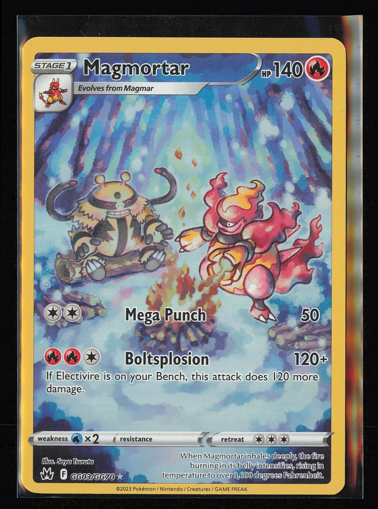 SWSH: Crown Zenith: Galarian Gallery #GG03/GG70 Magmortar