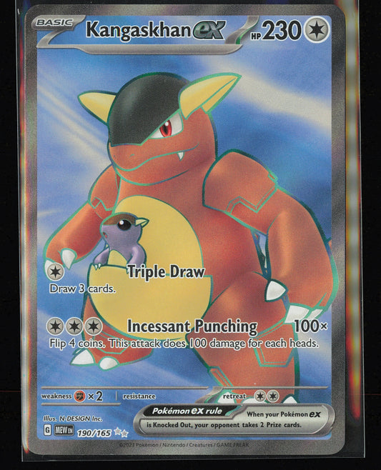 SV: Scarlet & Violet 151 #190/165 Kangaskhan ex