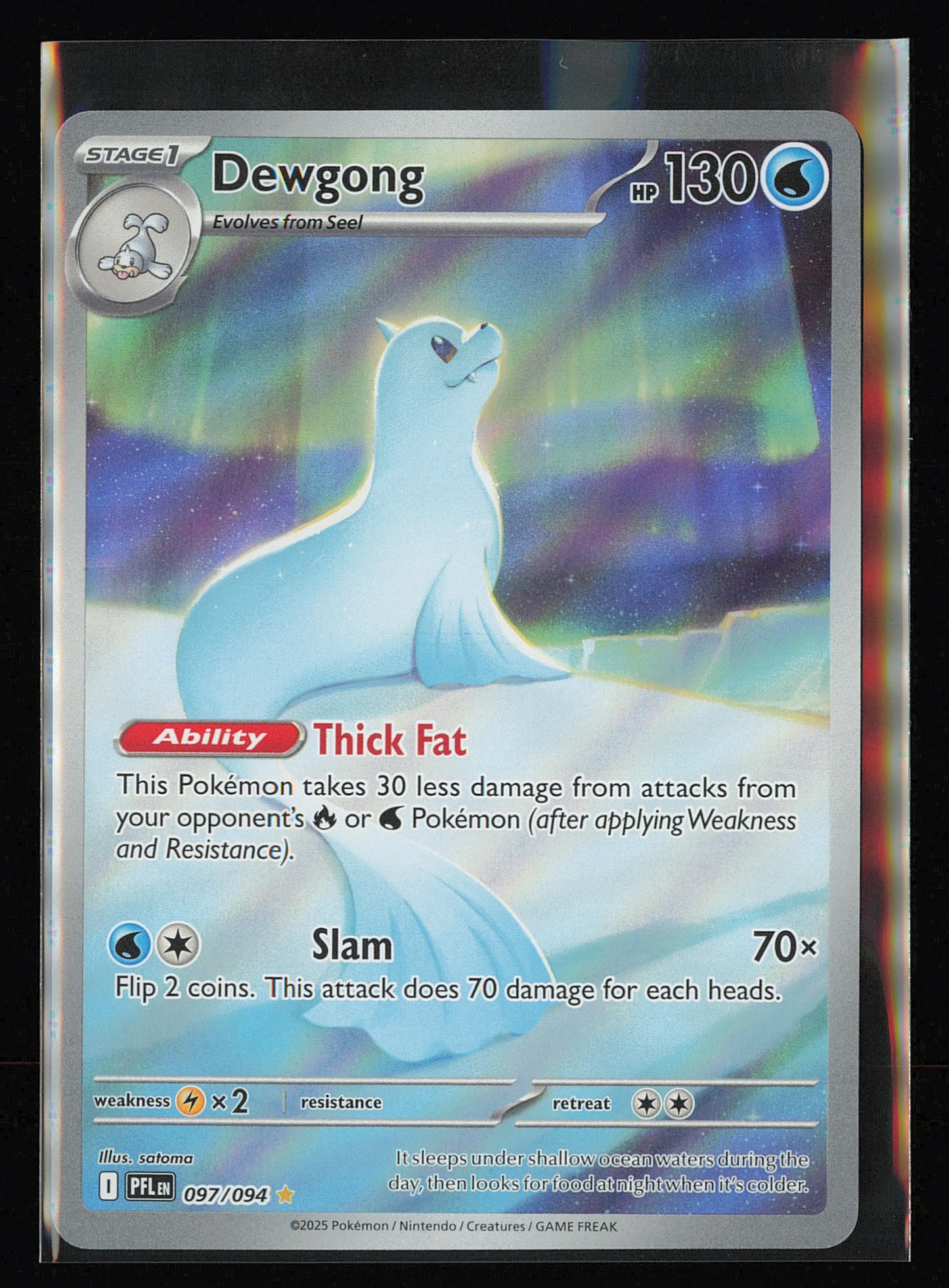 ME02: Phantasmal Flames #097/094 Dewgong