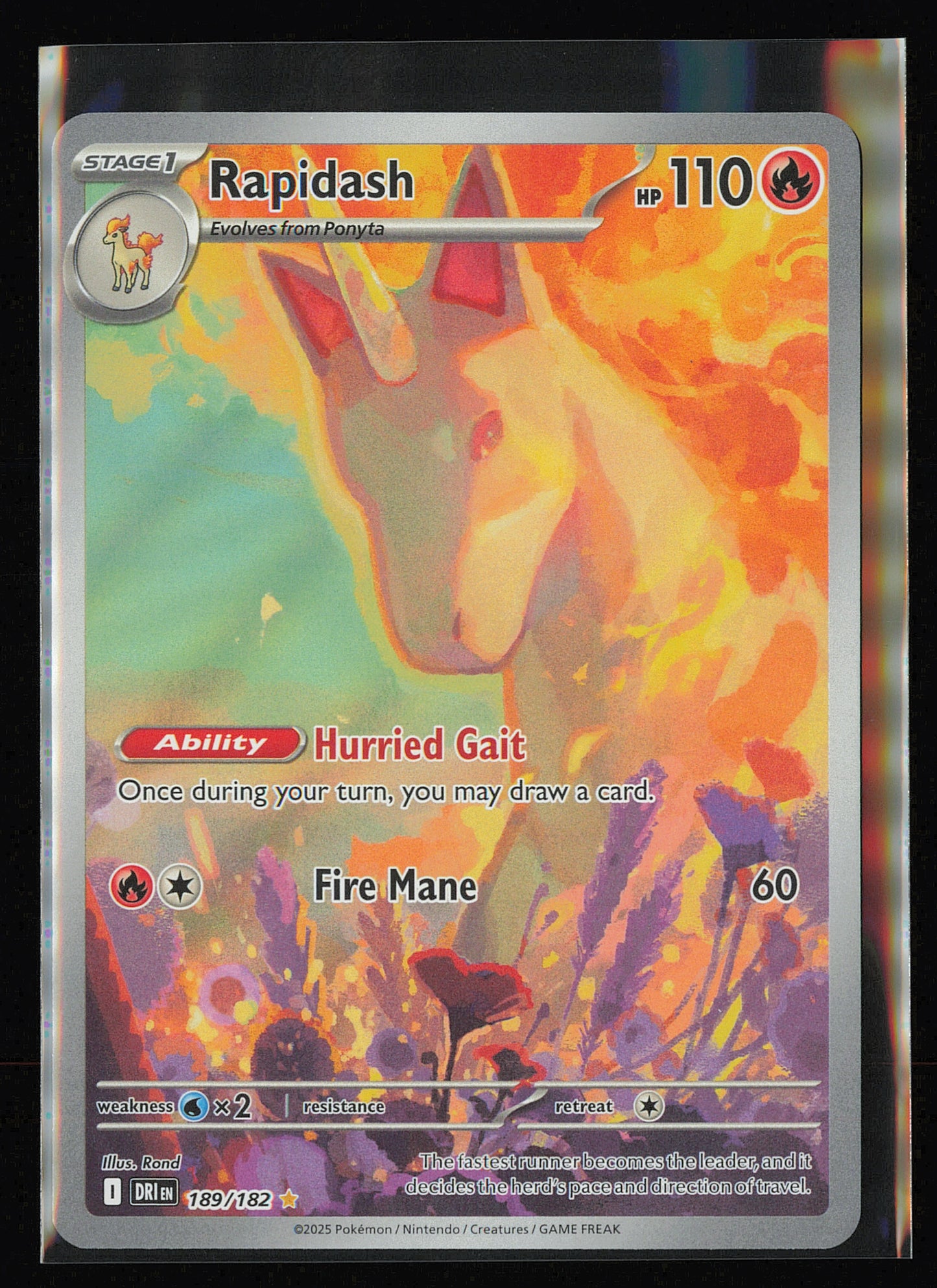 SV10: Destined Rivals #189/182 Rapidash