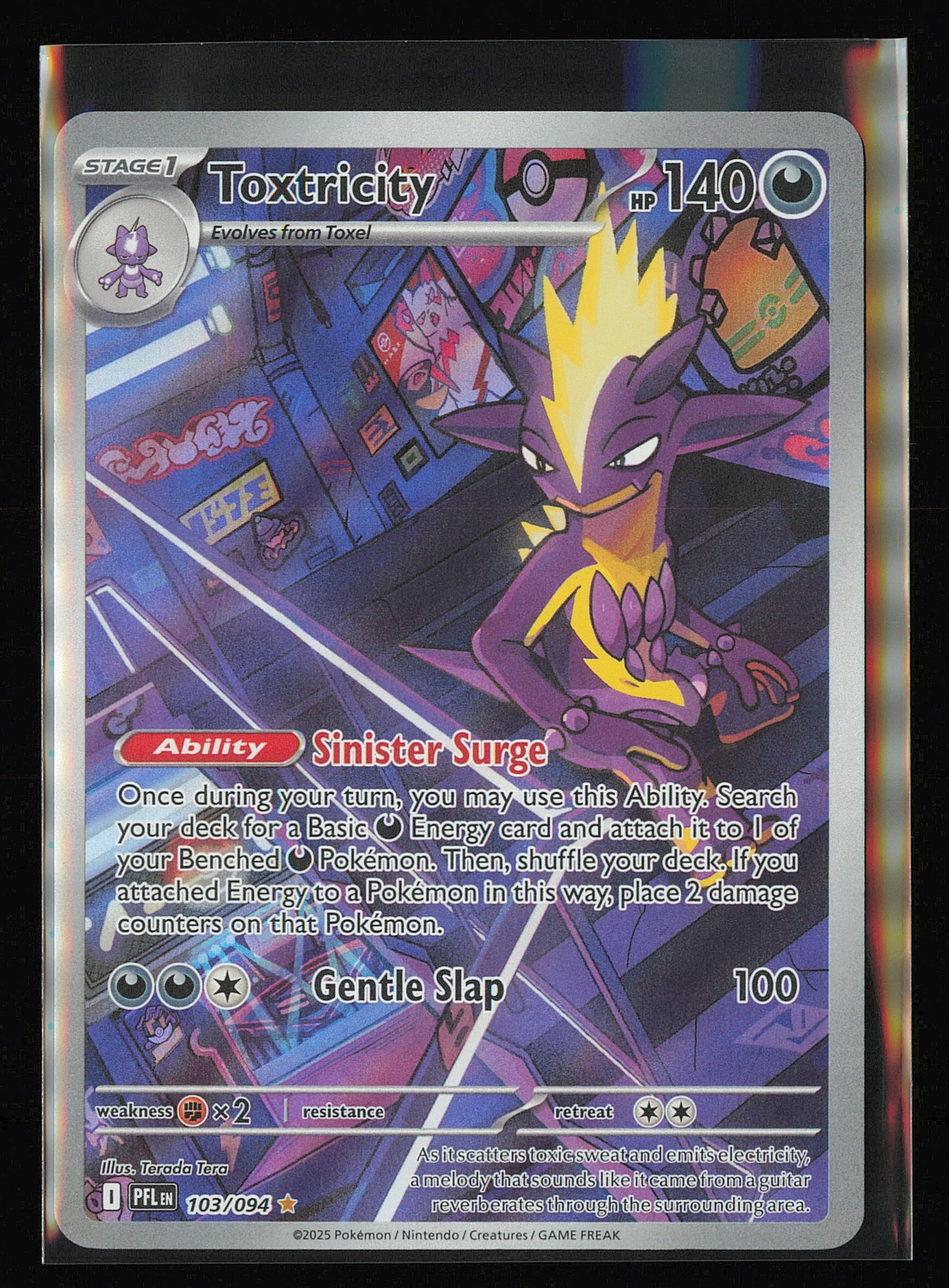 ME02: Phantasmal Flames #103/094 Toxtricity