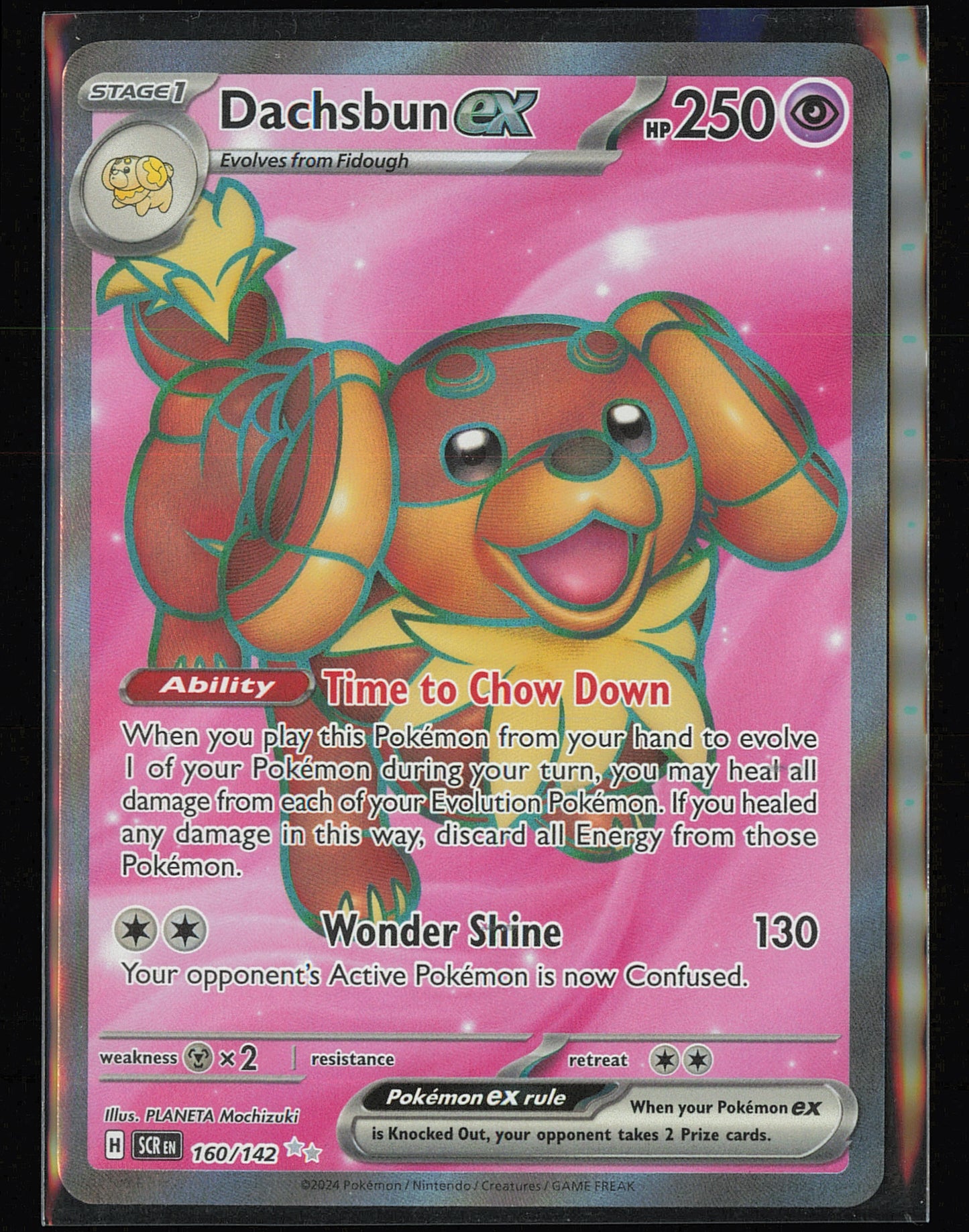 SV07: Stellar Crown #160/142 Dachsbun ex