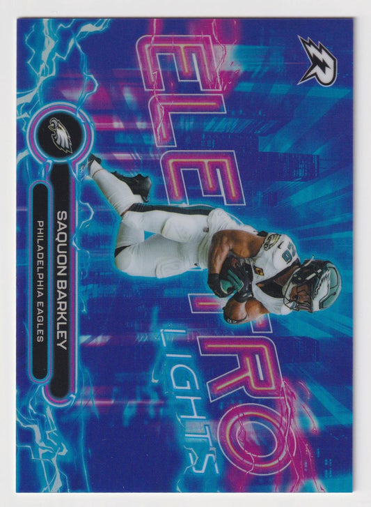 2025 Topps Resurgence #EL-20 Saquon Barkley Electro Lights