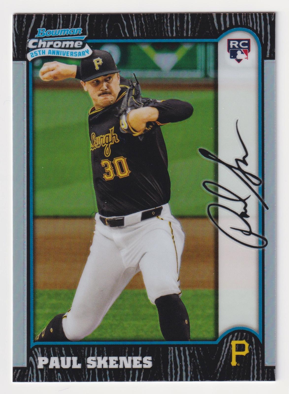 2024 Bowman Chrome #BC25-18 Paul Skenes 1999 Bowman Chrome 25th Anniversary