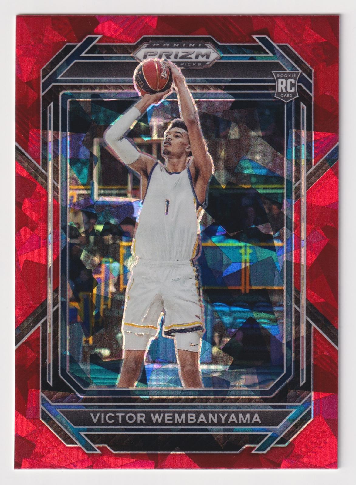 2023 Panini Prizm Draft Picks #2 Victor Wembanyama Red Ice
