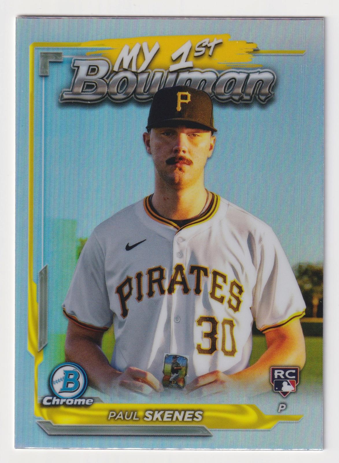 2024 Bowman Chrome #M1B-36 Paul Skenes My 1st Bowman
