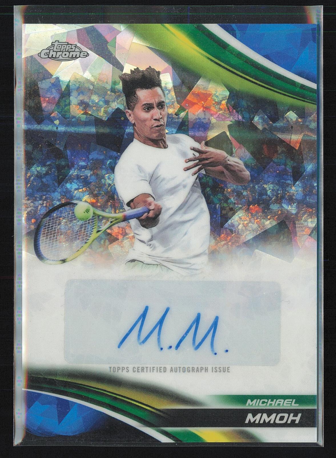 2025 Topps Chrome Sapphire Edition #CA-MMH Michael Mmoh Sapphire Autographs
