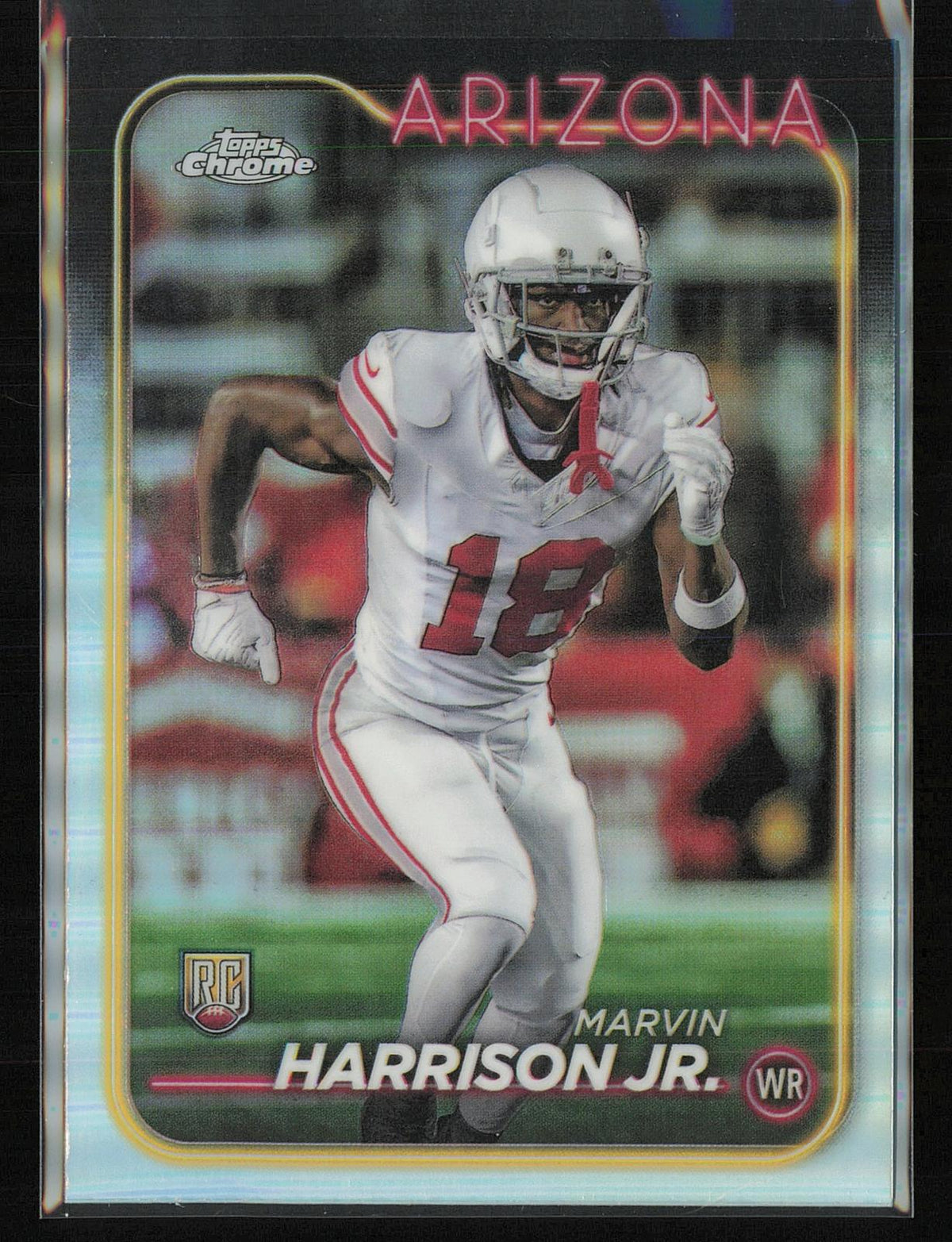 2024 Topps Chrome #204 Marvin Harrison Jr. Refractor