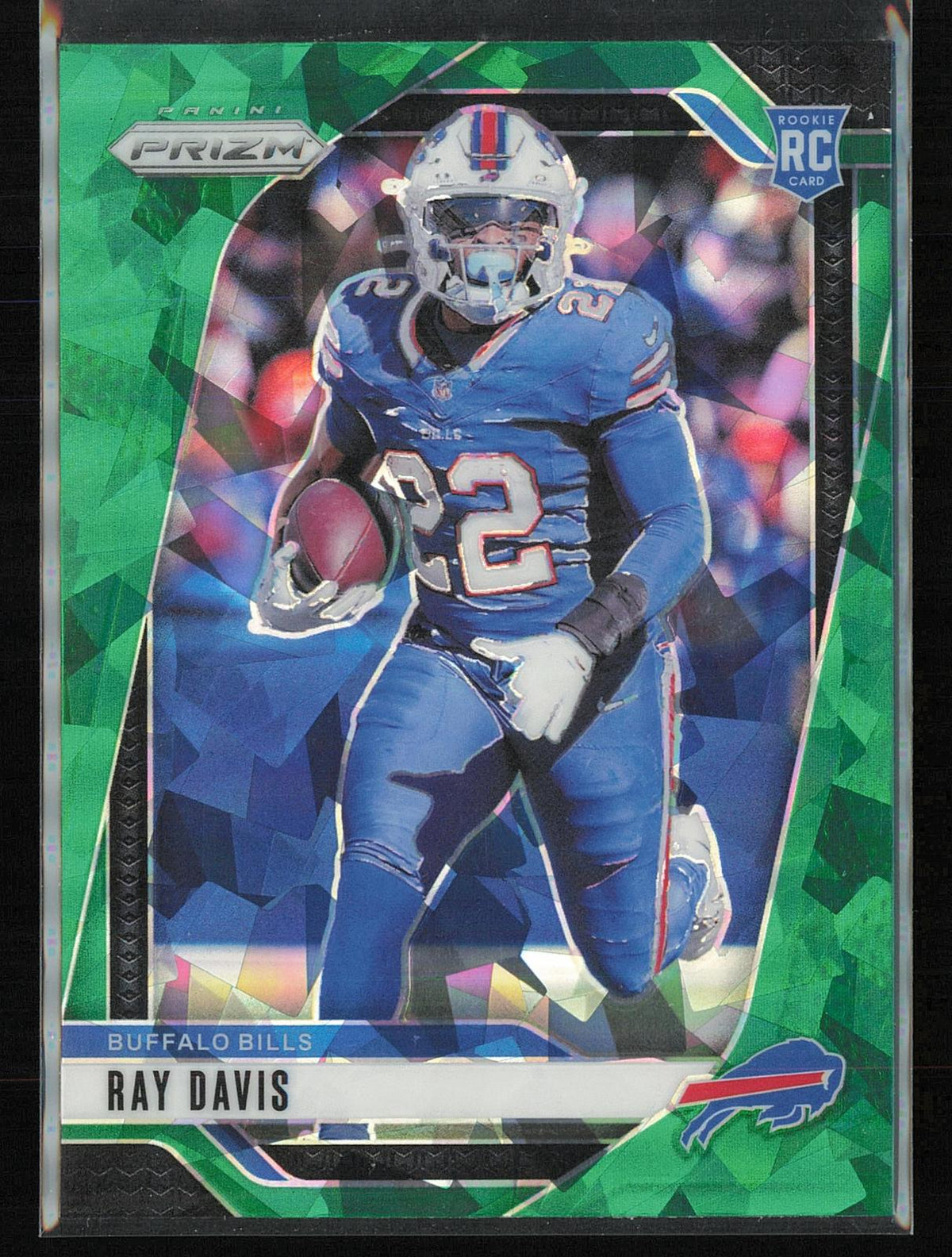 2024 Panini Prizm #382 Ray Davis Green Ice