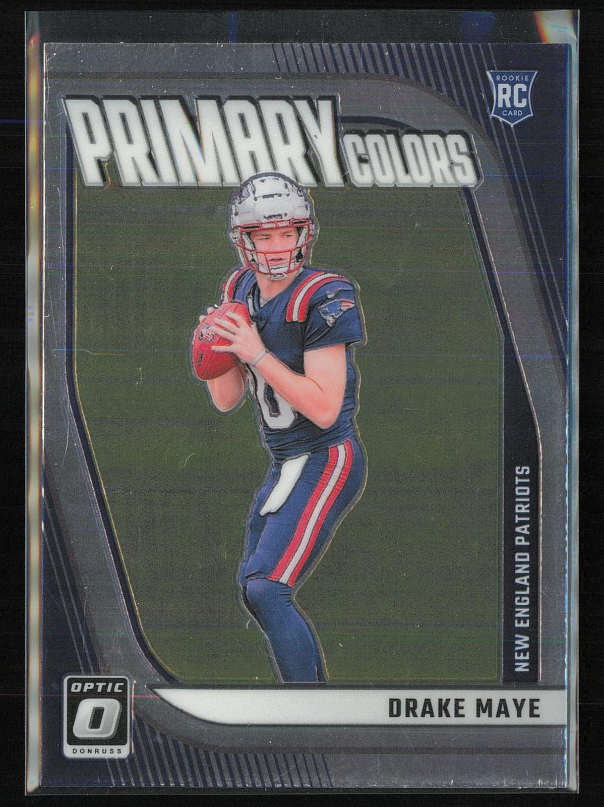 2024 Donruss Optic #3 Drake Maye Rookie Primary Colors