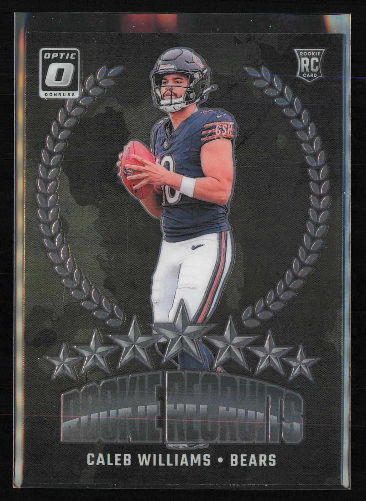 2024 Donruss Optic #1 Caleb Williams Rookie Recruits
