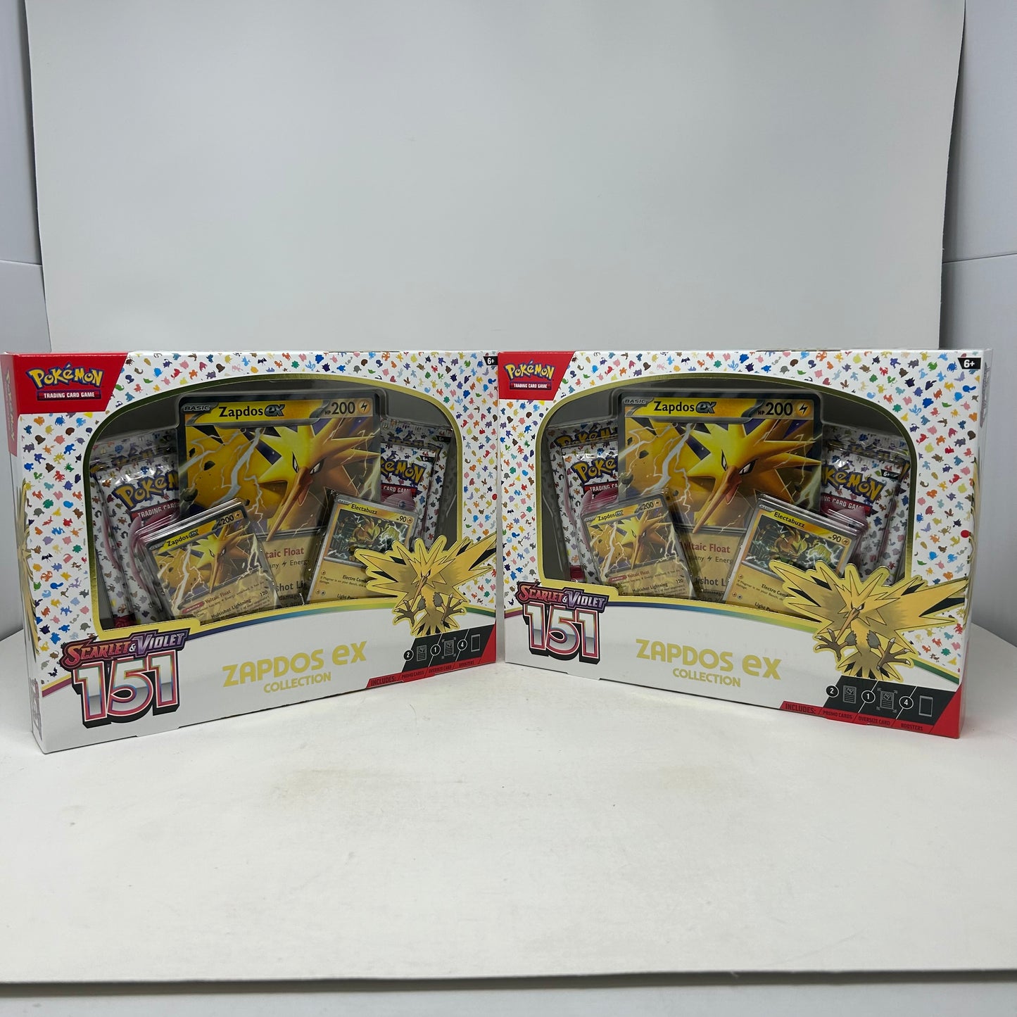 Pokémon 151 Zapdos Ex Collection Box