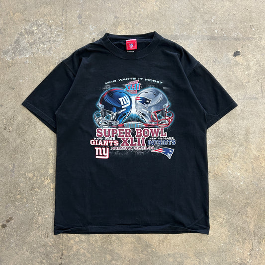 Super Bowl 42 Giants Vs Patriots Sz L