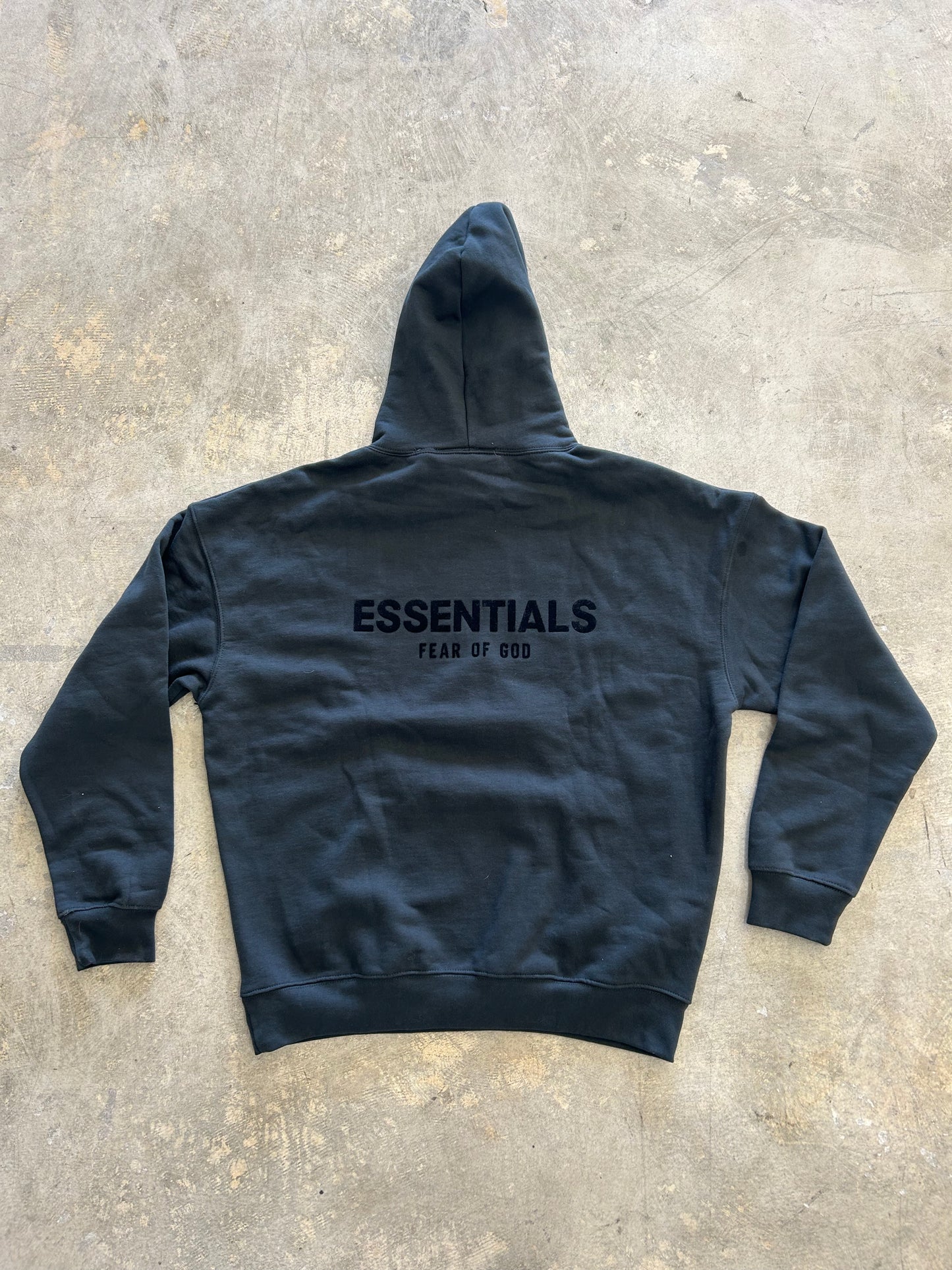 Fear Of God Essentials Hoodie Stretch Limo Sz M