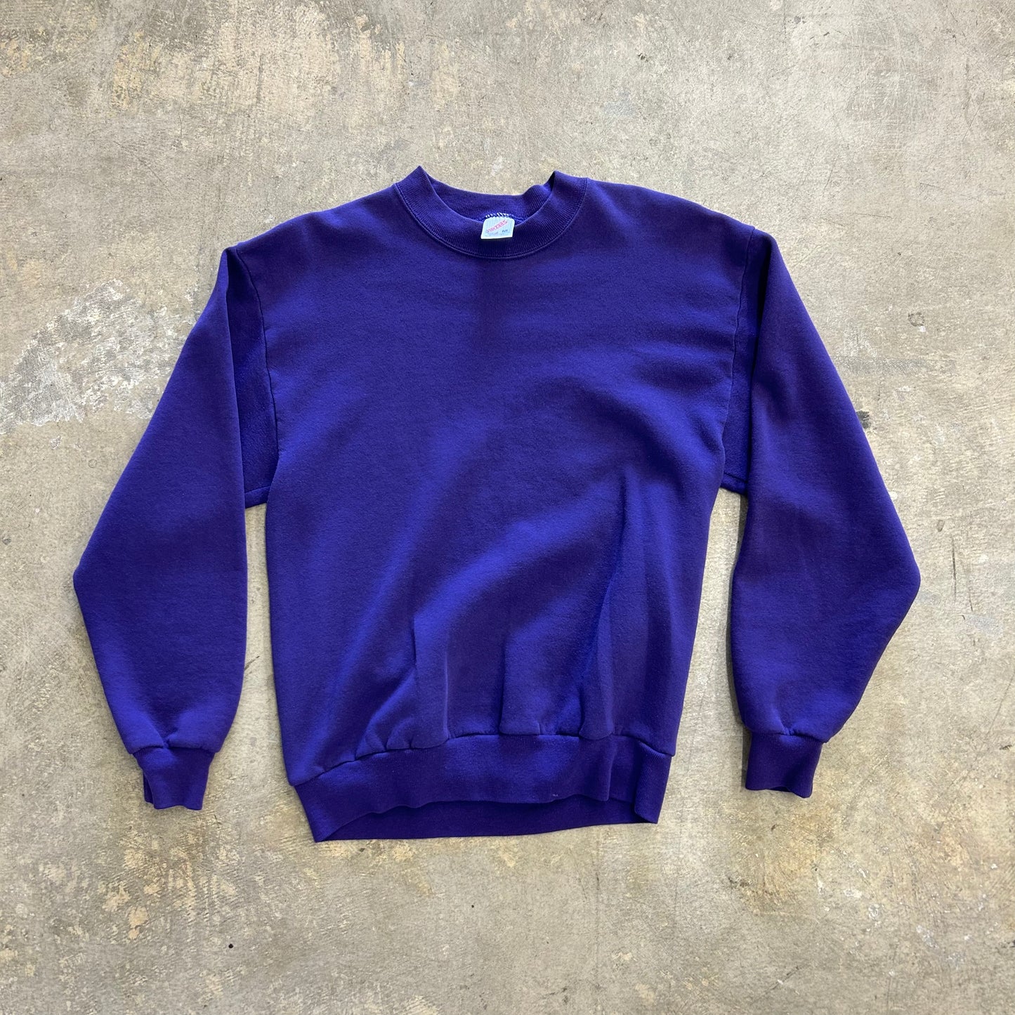 Blank Purple Jerzees Crewneck Sz M