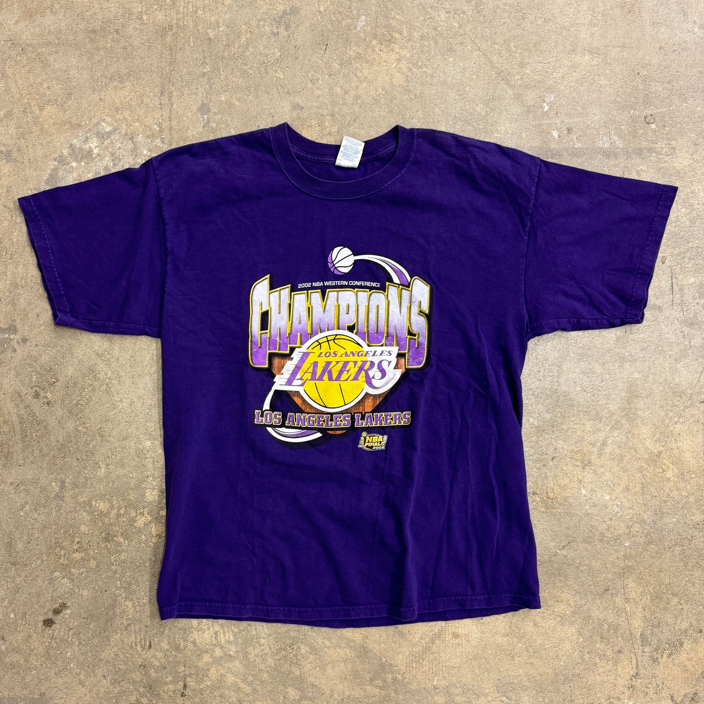 Vintage Lakers NBA Finals 2002