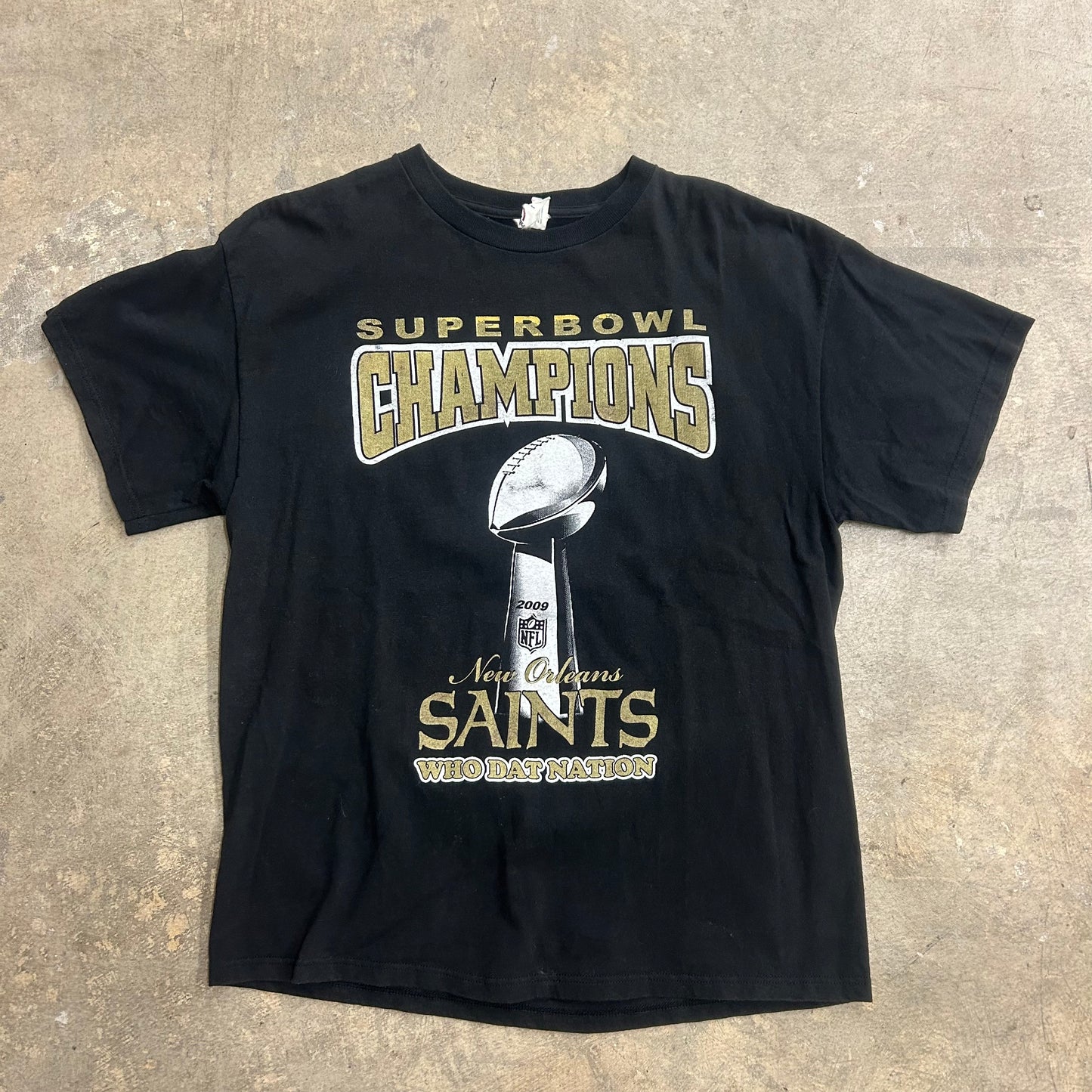 New Orleans Saints 2009 Super Bowl Champions Sz L