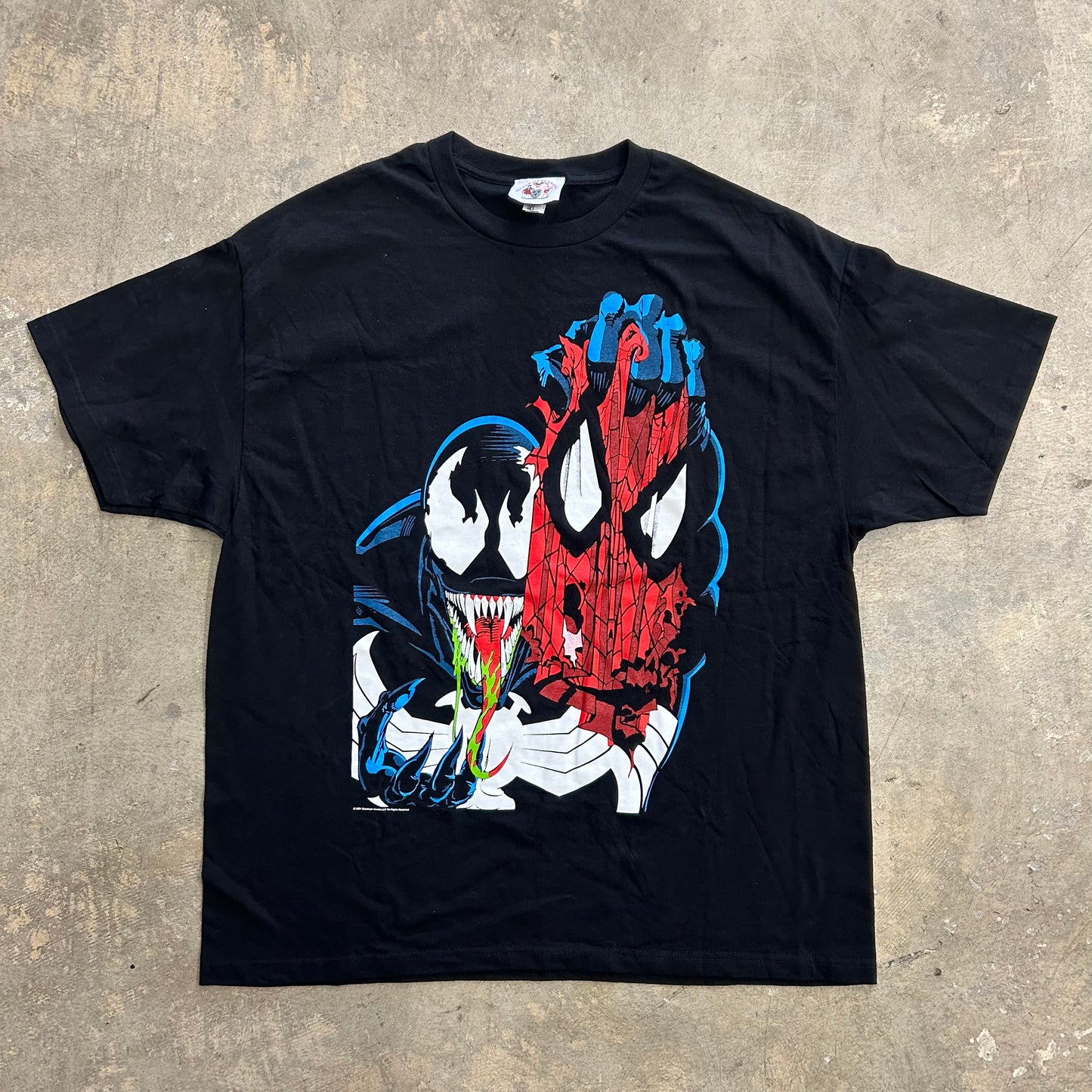 Venom Spider-man Tee Sz 2XL