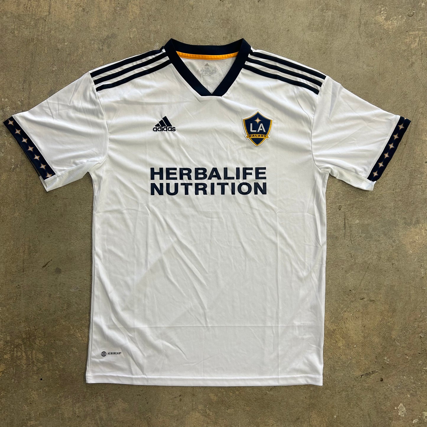 LA Galaxy #9 Riqui Puig White Jersey Sz 2XL