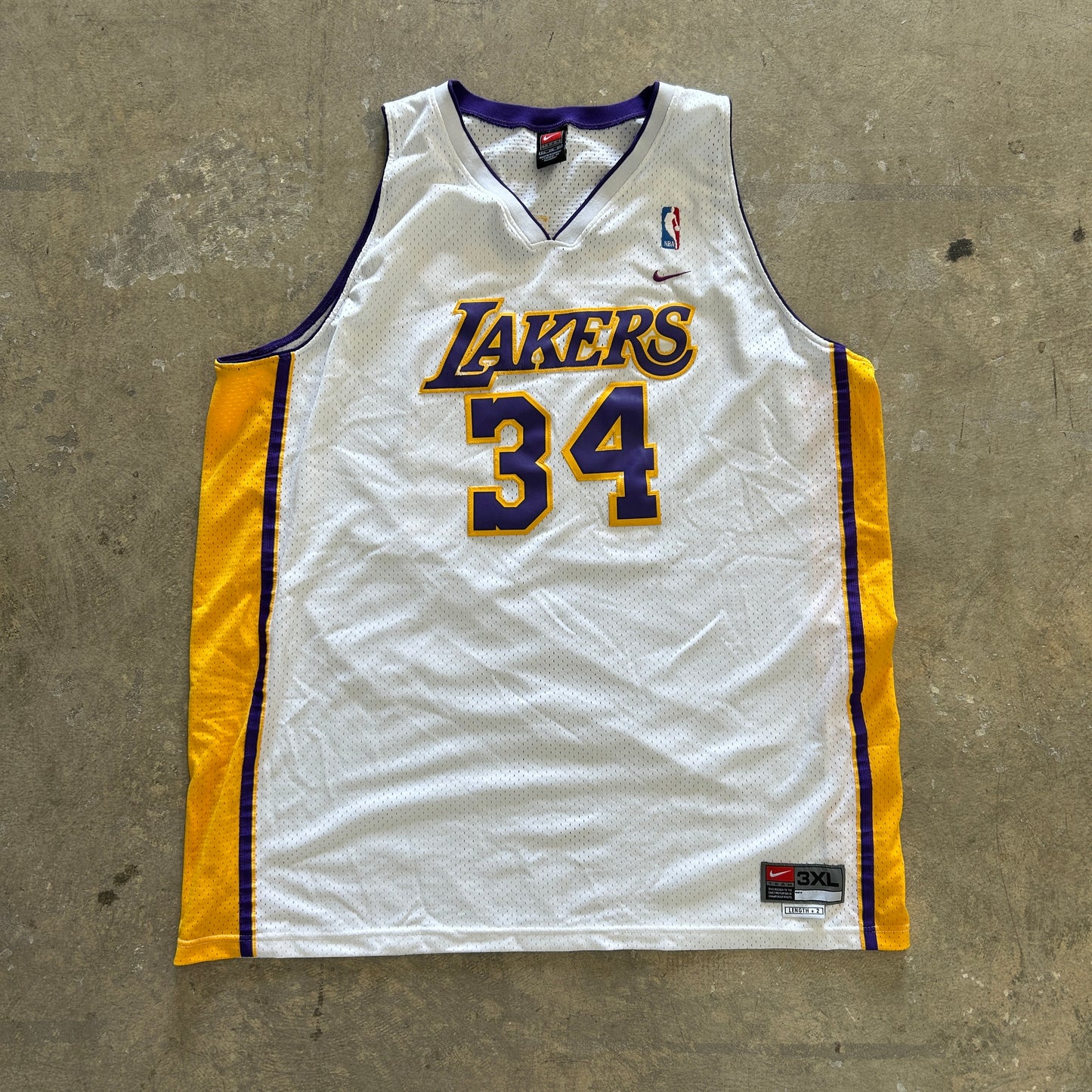 Shaq Lakers Jersey Sz 3XL