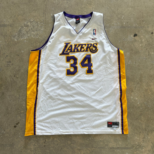 Shaq Lakers Jersey Sz 3XL