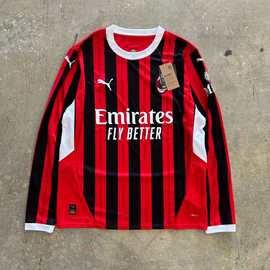 Puma Ac Milan LongsleeveJersey Sz L
