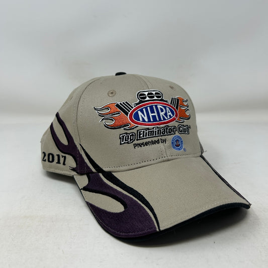 NHRA Brown Purple Hat 2017