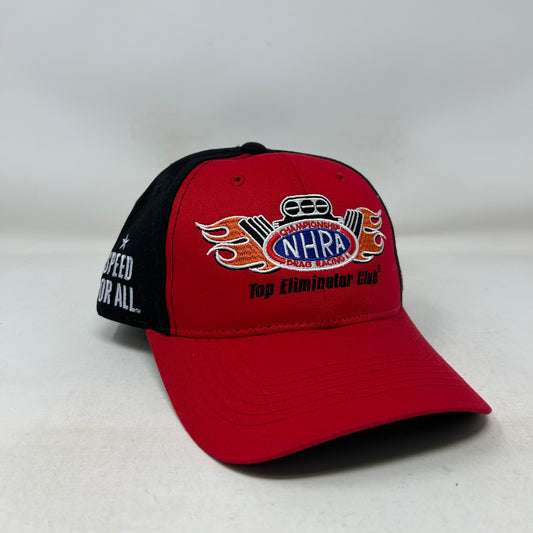 NHRA Black Red Racing Hat 2022
