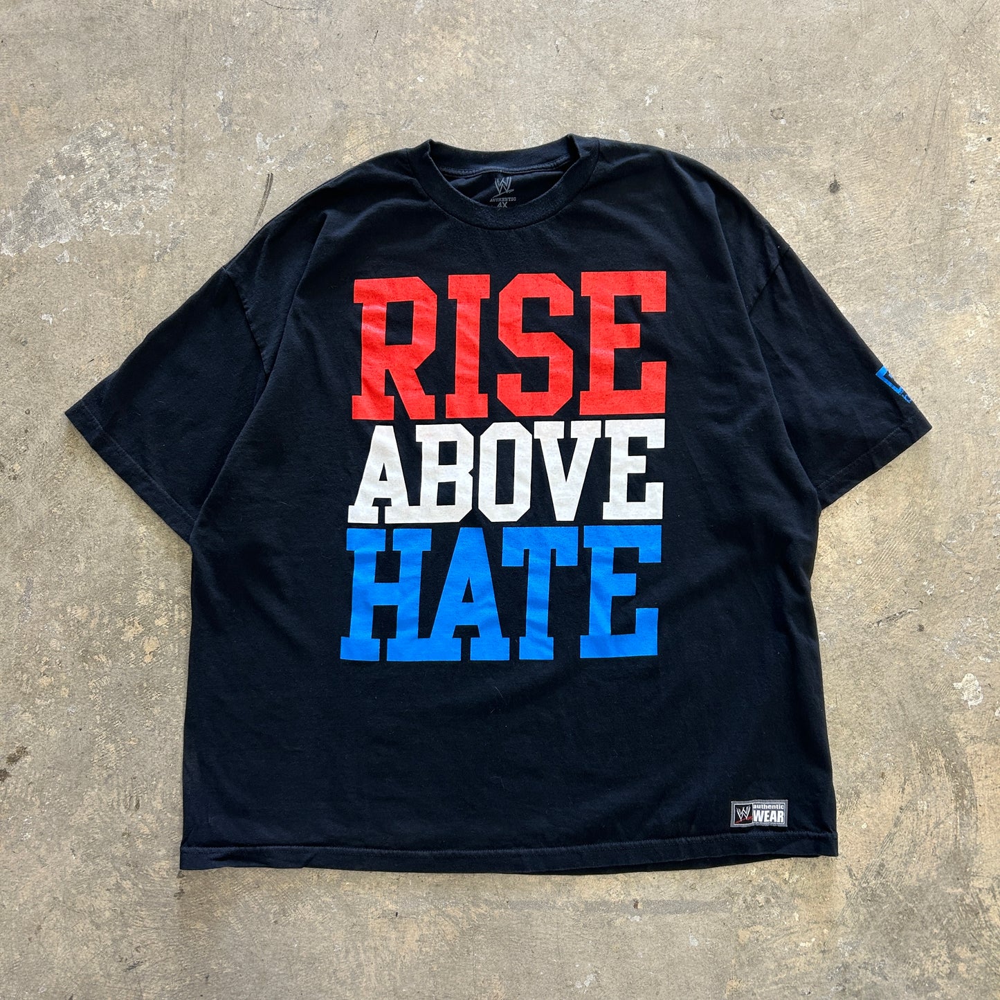 WWE John Cena Tee Rise Above Hate Sz 4XL