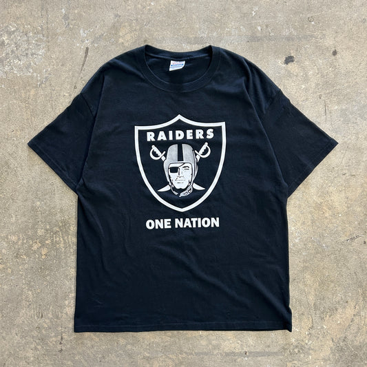 Raiders One Nation Tee Sz XL