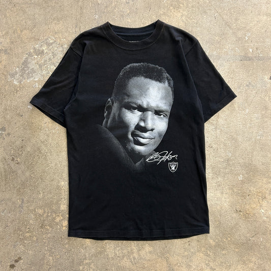 Bo Jackson Raiders Tee Sz S