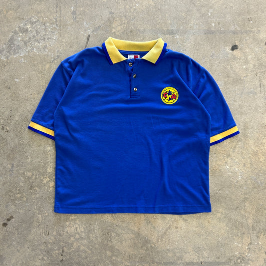 Club America Soccer Polo Sz L