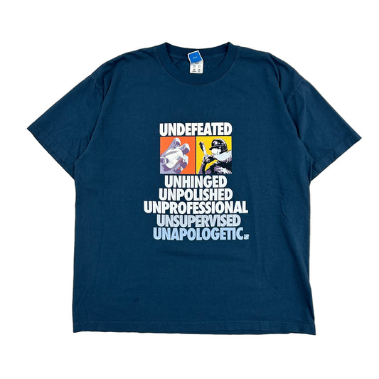 Undefeated Blue Tee